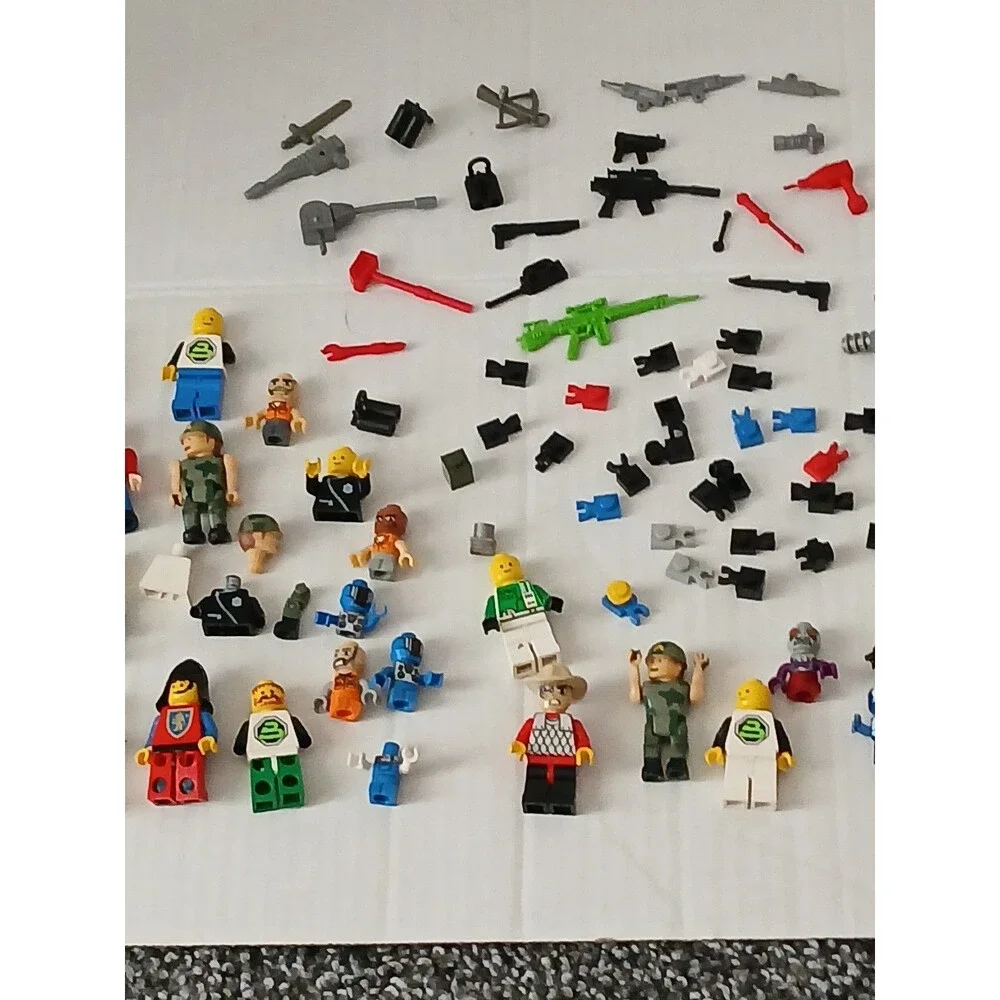 Lego Minifigures and Accessories Lot Read Description